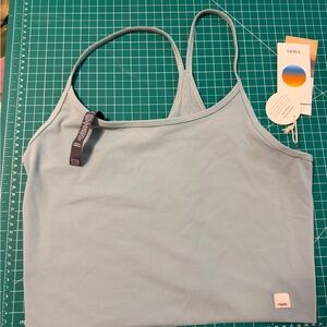 Vouri - Light Blue-green -teal - Women's Top